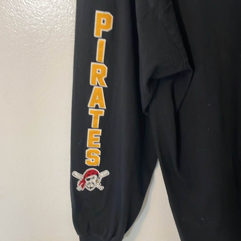 Pittsburgh pirates XL black long sleeve t shirt genuine merchandise baseball - Picture 5 of 7